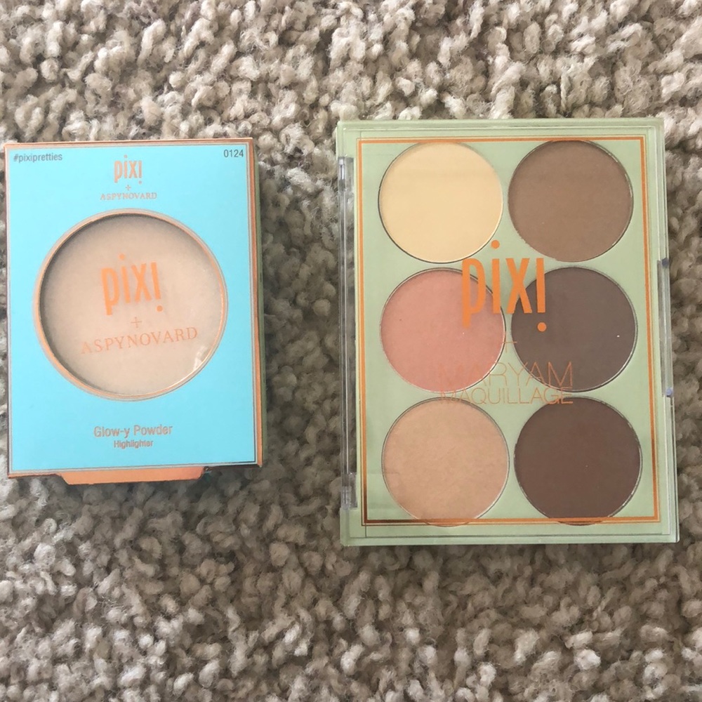 Pixie highlighter and Highlight & Contour palette
